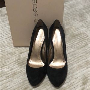BCBGeneration women’s black heels. Size 6 1/2 M.